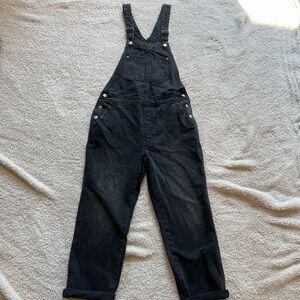 Old Navy Charcoal Denim Overalls